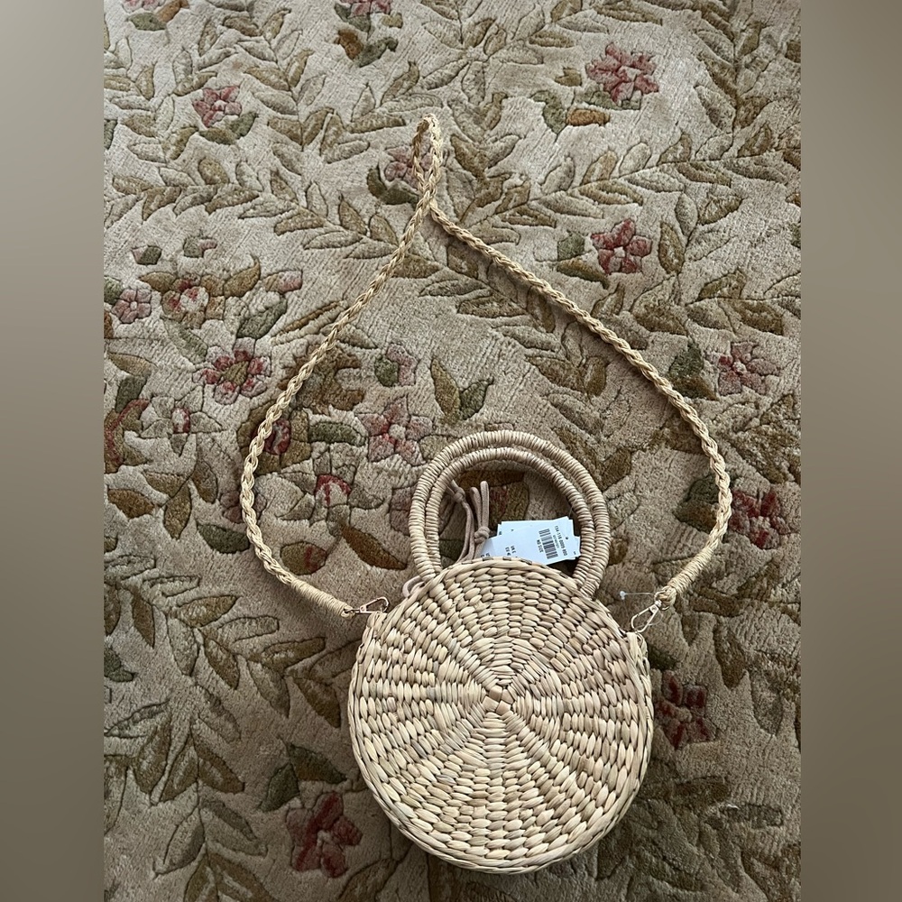 Abercrombie Straw Purse